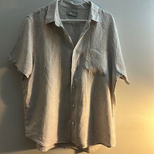 Everlane size Large Tunic Button Up NWOT Linen